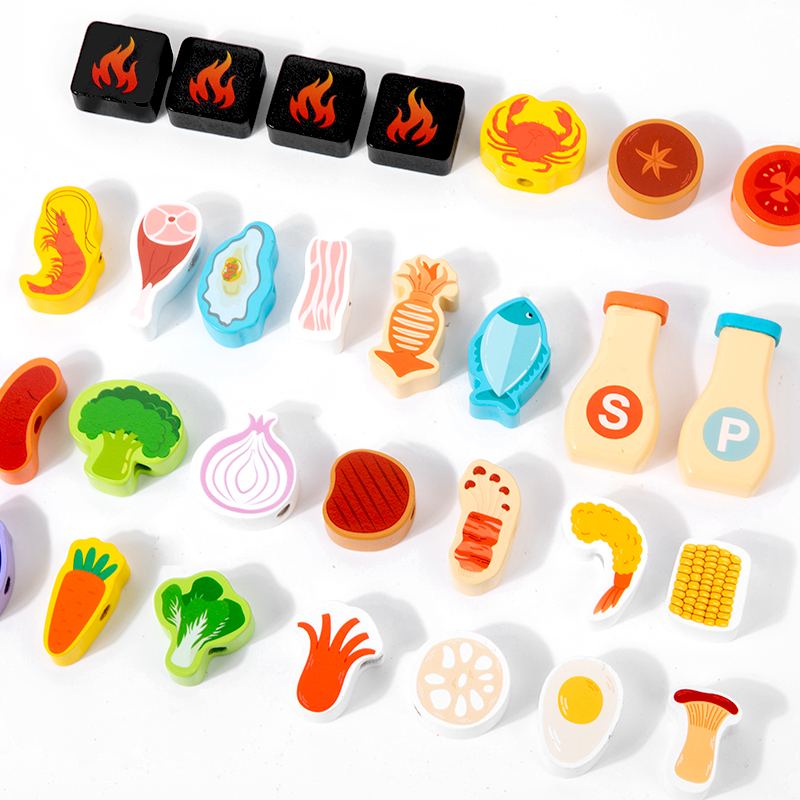 Children's Wooden Imitation Ba - Kids Outdoor Bbq avis et prix