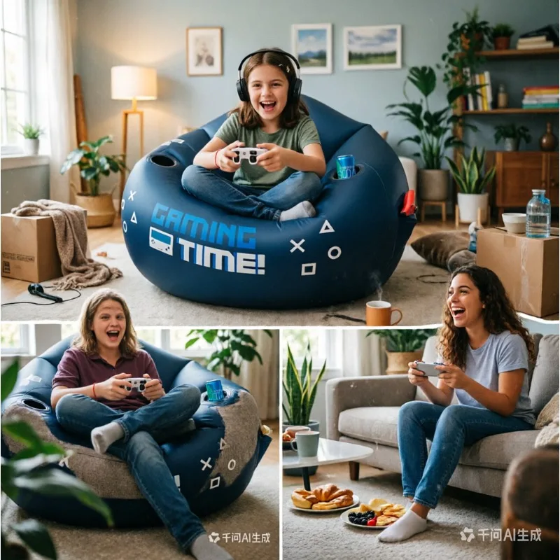 Eco-Friendly PVC Kids Inflatab - Kids Outdoor Lounge Furniture avis et prix