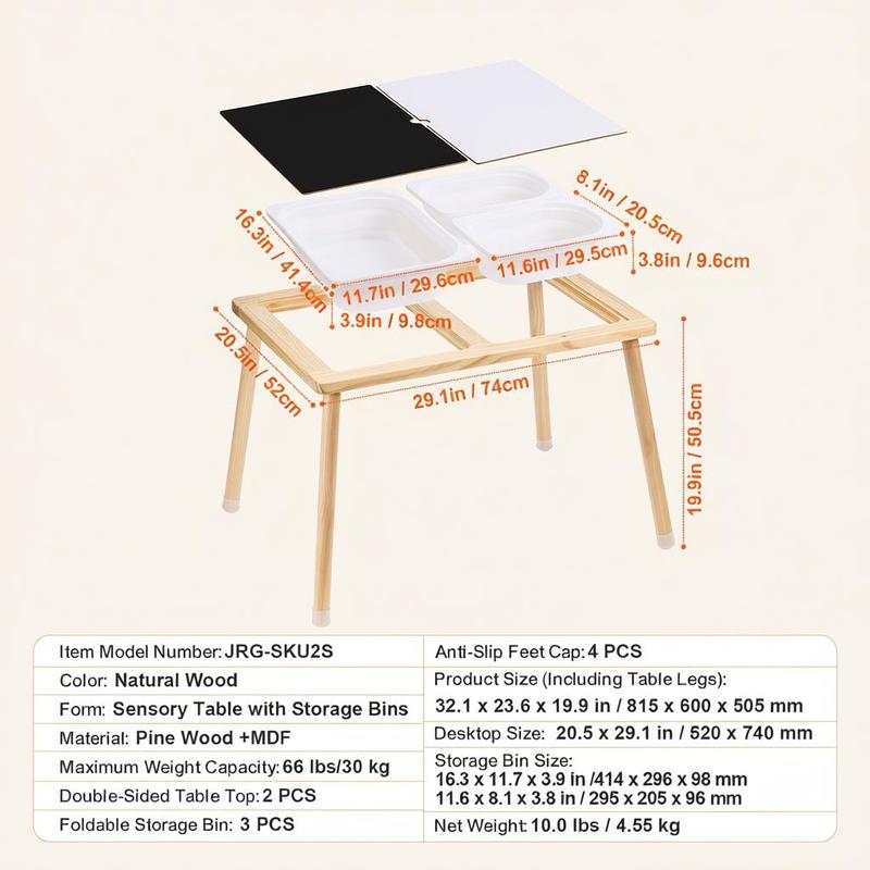 Sensory Table for Toddlers, Ki - Kids Outdoor Water Table avis et prix