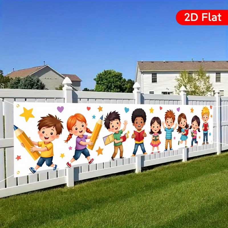 VIKAMA Back to School Yard Ban - Kids Outdoor Fence avis et prix