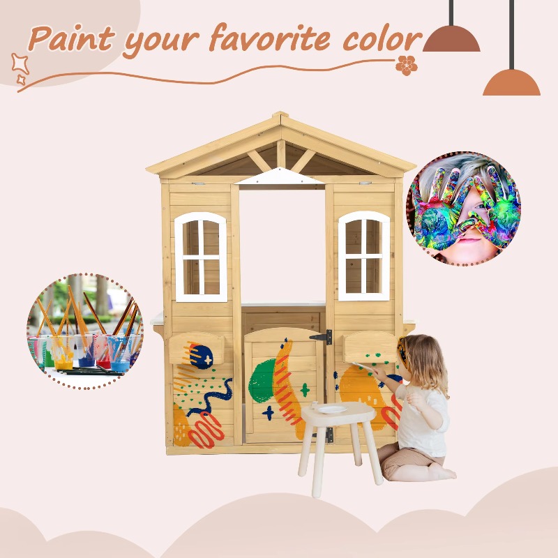 Modern Classic Solid Wood Play - Kids Outdoor Furniture avis et prix