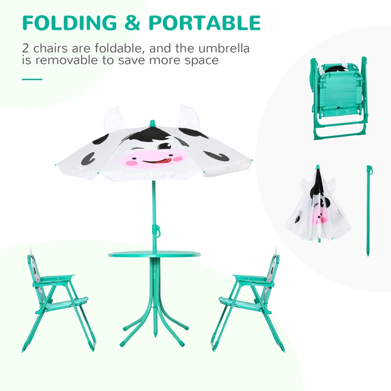 Outdoor Folding Kids Table and - Kids Outdoor Furniture avis et prix