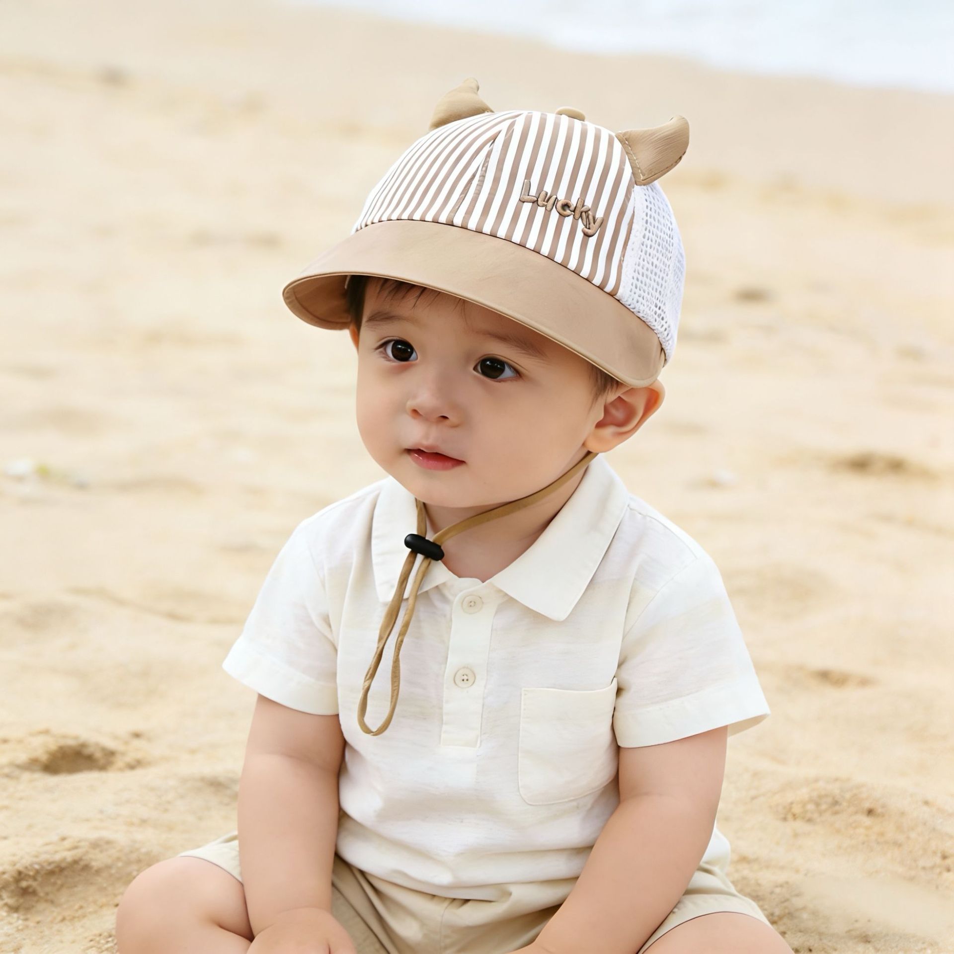 Baby Kids Cotton Baseball Cap  - Kids Outdoor Hat avis et prix