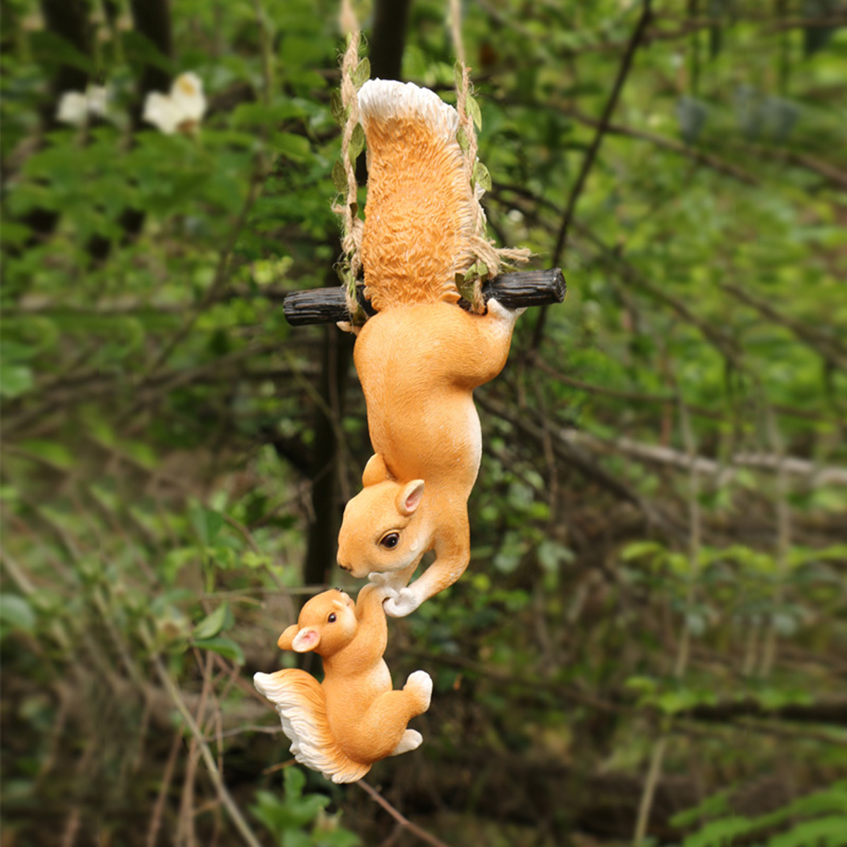 Mother Child Squirrel Resin Ha - Kids Outdoor Swing avis et prix