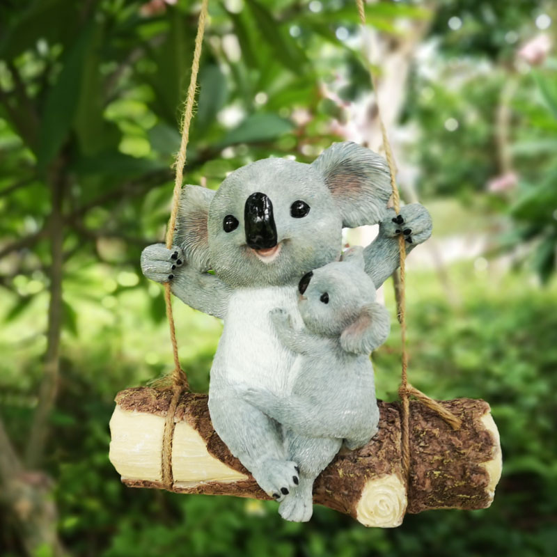 Mother Child Squirrel Resin Ha - Kids Outdoor Swing avis et prix