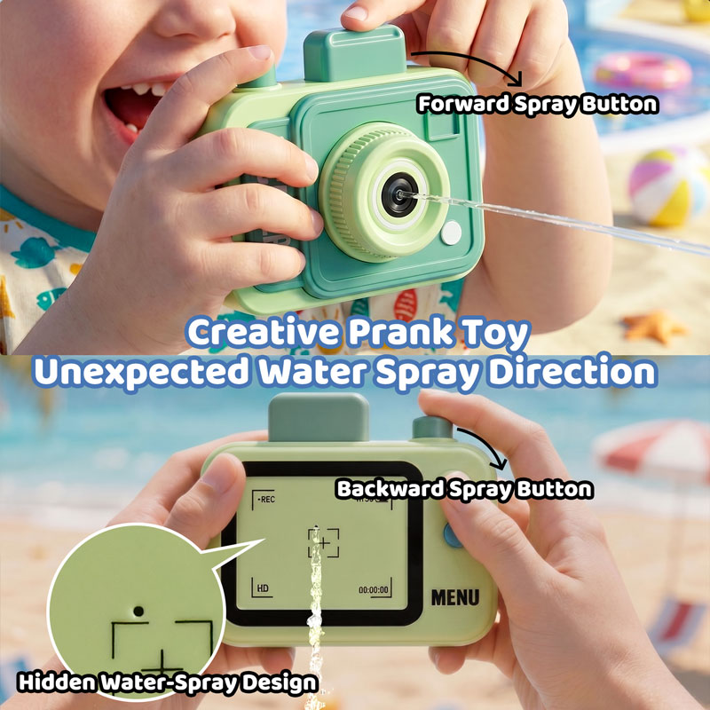 Double-sided Water Gun Camera  - Kids Outdoor Lounge Set avis et prix