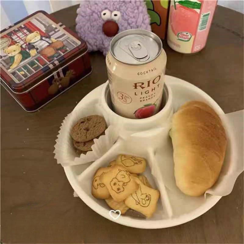 21cm Breakfast Divided Plate P - Kids Outdoor Bbq avis et prix