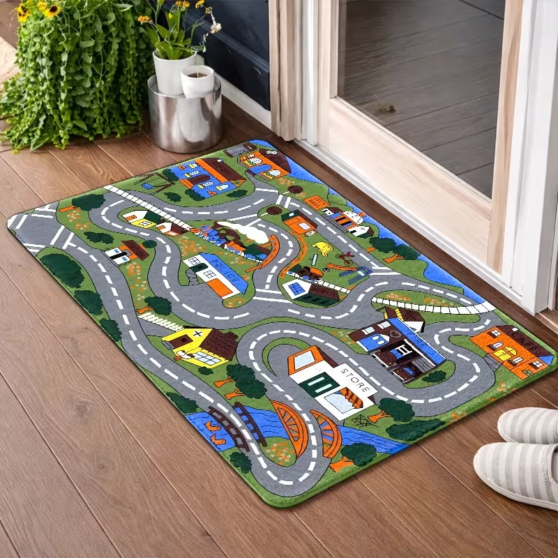 Cute Cartoon Car Road Traffic  - Kids Outdoor Treehouse avis et prix