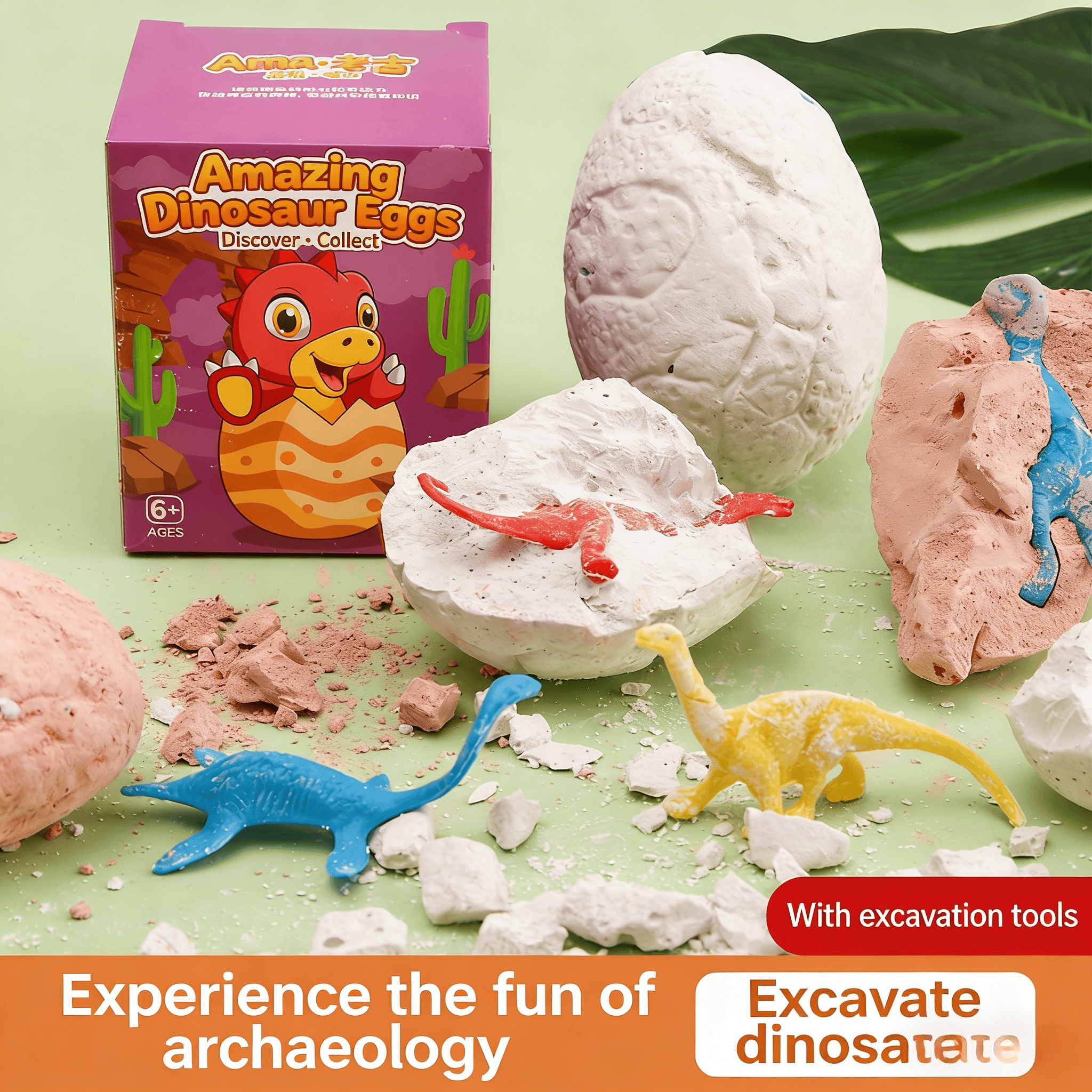 1/3/5pcs Educational Dinosaur  - Kids Outdoor Digger avis et prix