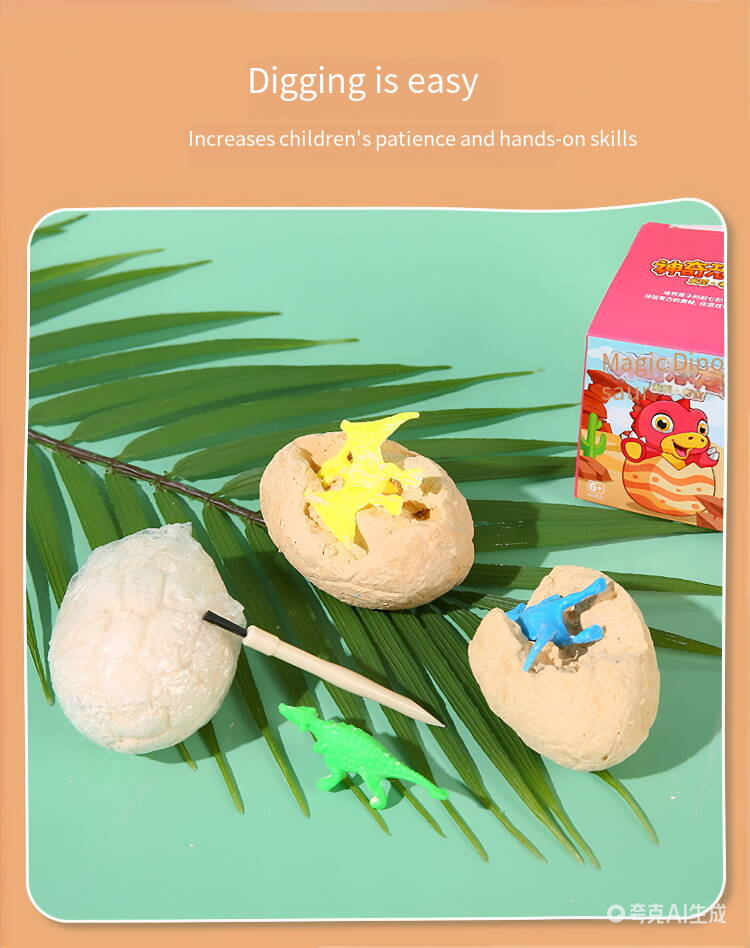 1/3/5pcs Educational Dinosaur  - Kids Outdoor Digger avis et prix