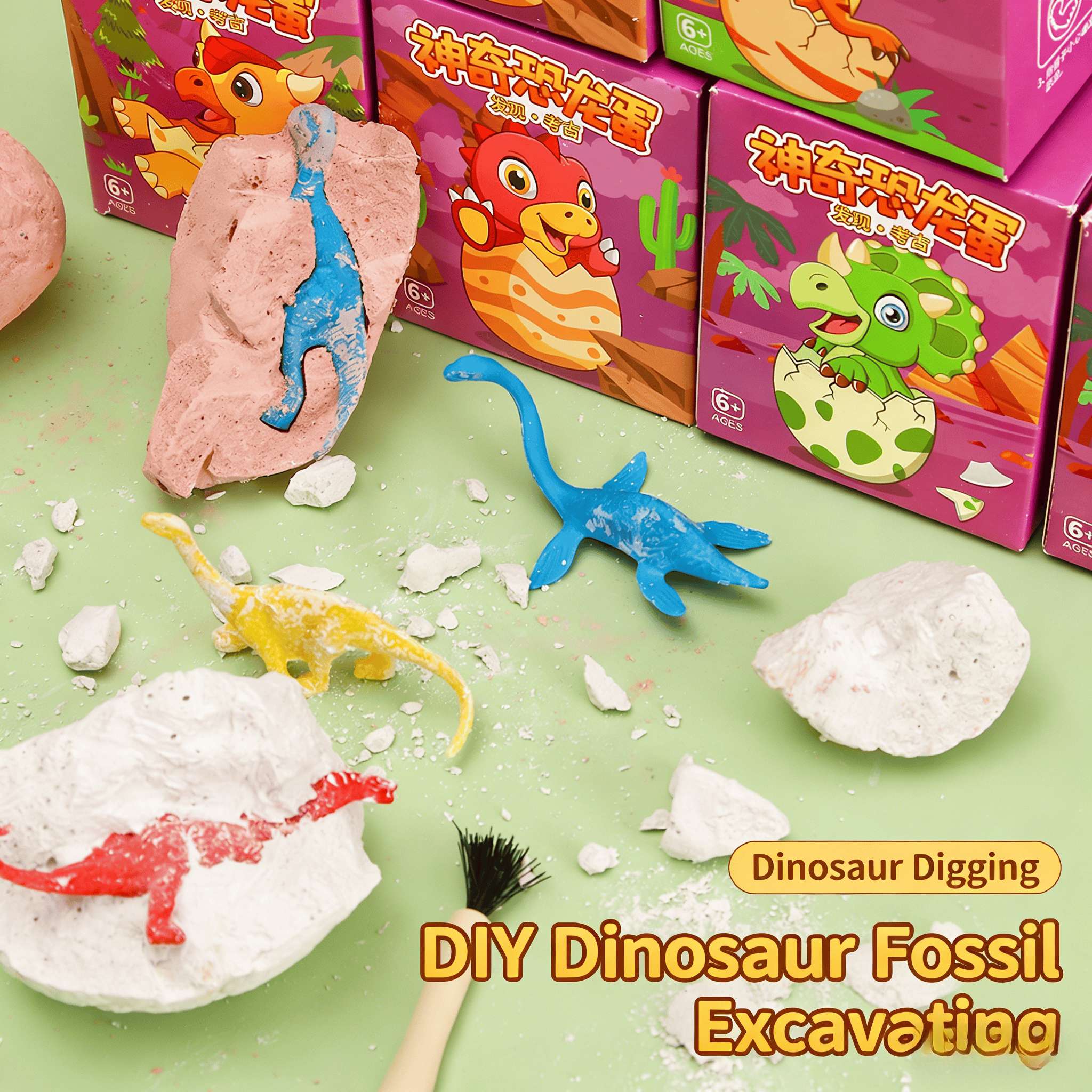 1/3/5pcs Educational Dinosaur  - Kids Outdoor Digger avis et prix