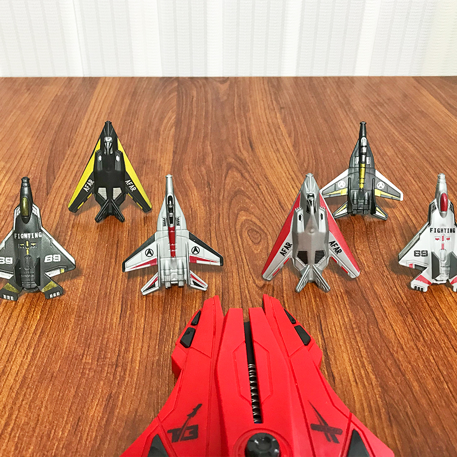 6pcs Fighter Plane Red Launche - Kids Outdoor Equipment avis et prix