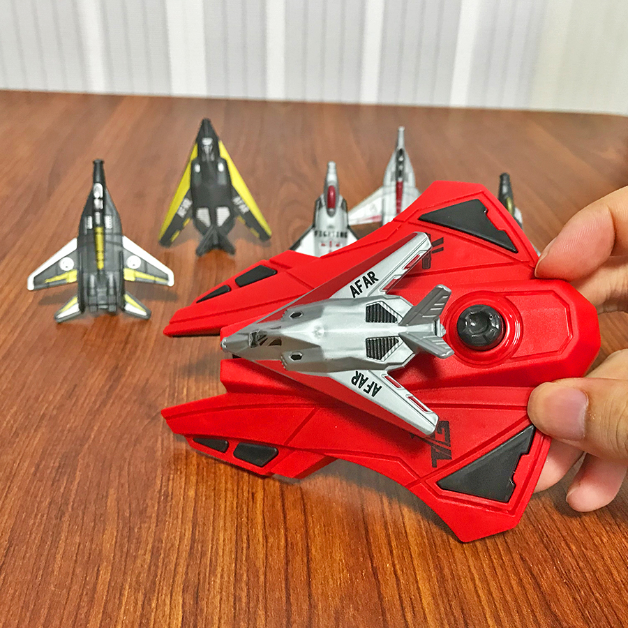 6pcs Fighter Plane Red Launche - Kids Outdoor Equipment avis et prix