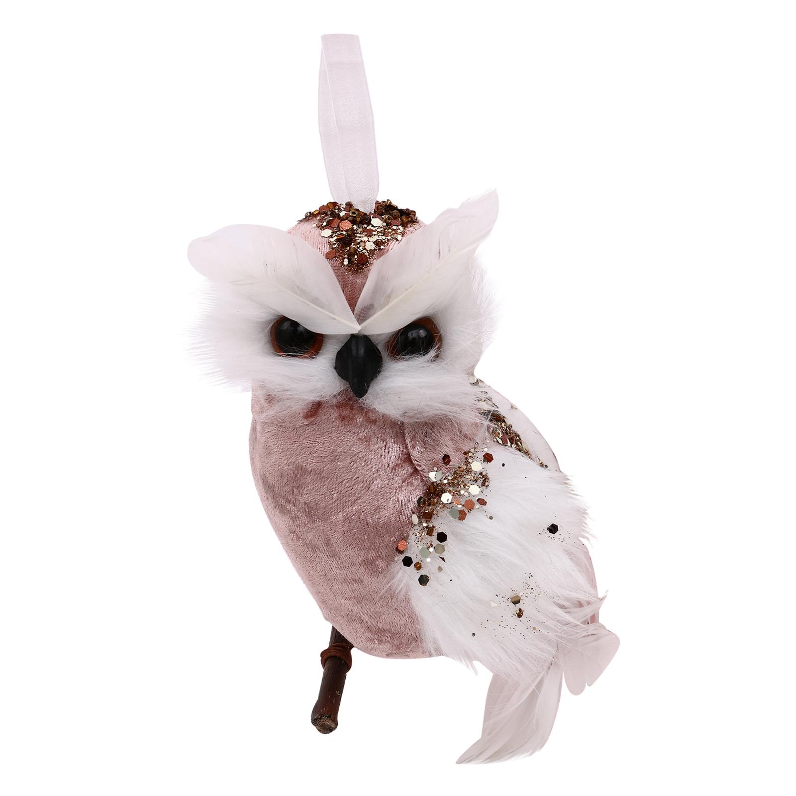 Feathered Owl Sculpture Model  - Kids Outdoor Fairy Garden avis et prix