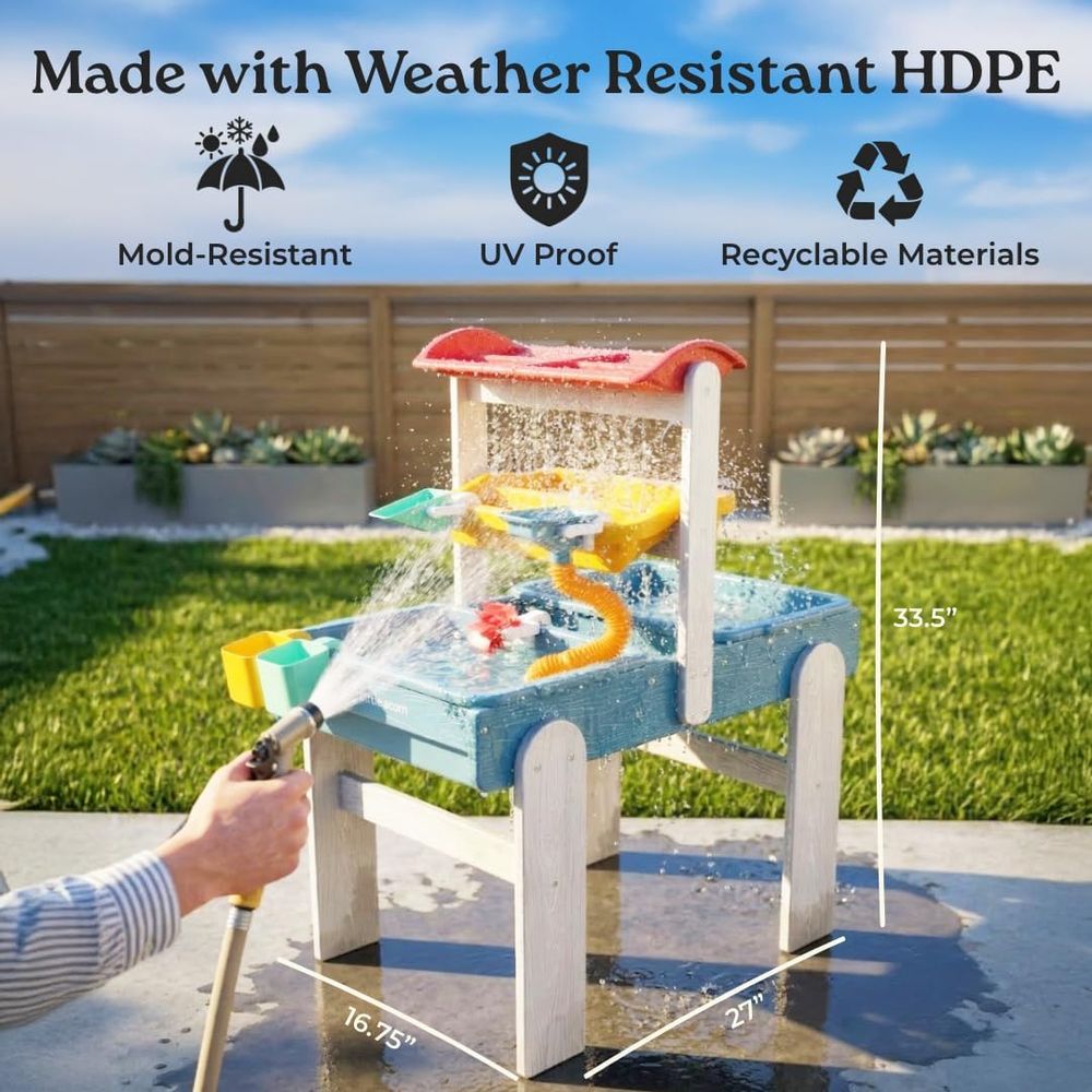 Little Acorn, Water Table or T - Kids Outdoor Water Table avis et prix