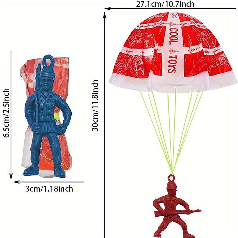 10/100pcs Parachute Toys for K - Kids Outdoor Birthday Party Ideas avis et prix