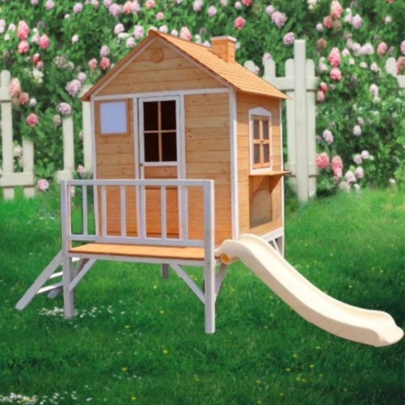 #Wooden Large Outdoor Toys Kid - Kids Outdoor Treehouse avis et prix