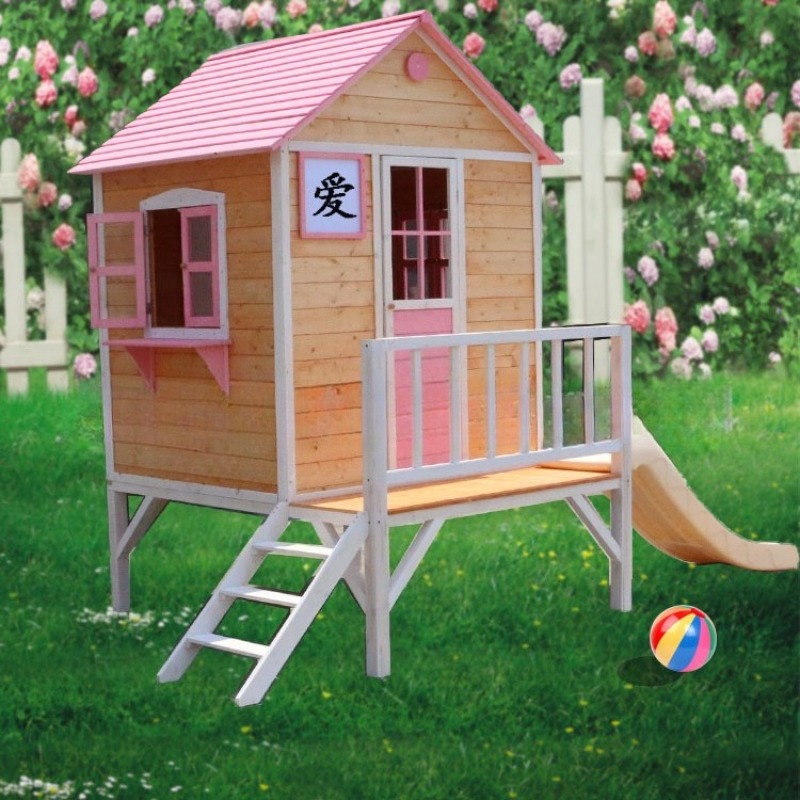 #Wooden Large Outdoor Toys Kid - Kids Outdoor Treehouse avis et prix