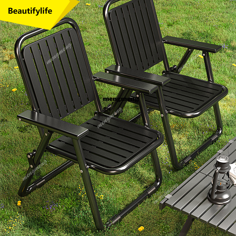 X188 Nature Black Camping Chai - Kids Outdoor Lounge Furniture avis et prix
