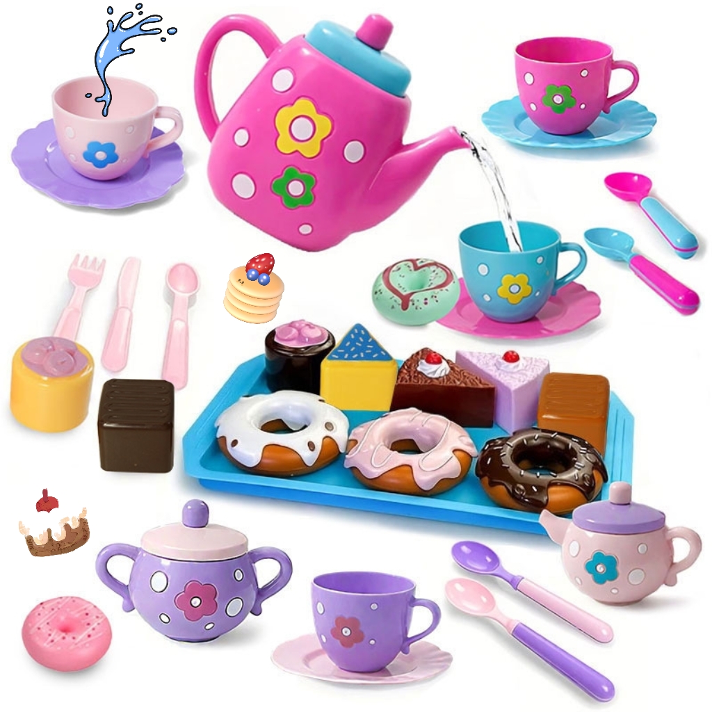 Tea set for girls, tea party s - Kids Outdoor Bbq avis et prix