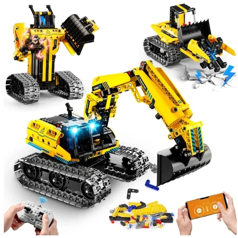 520pcs 3 in 1 City Technical R - Kids Outdoor Digger avis et prix
