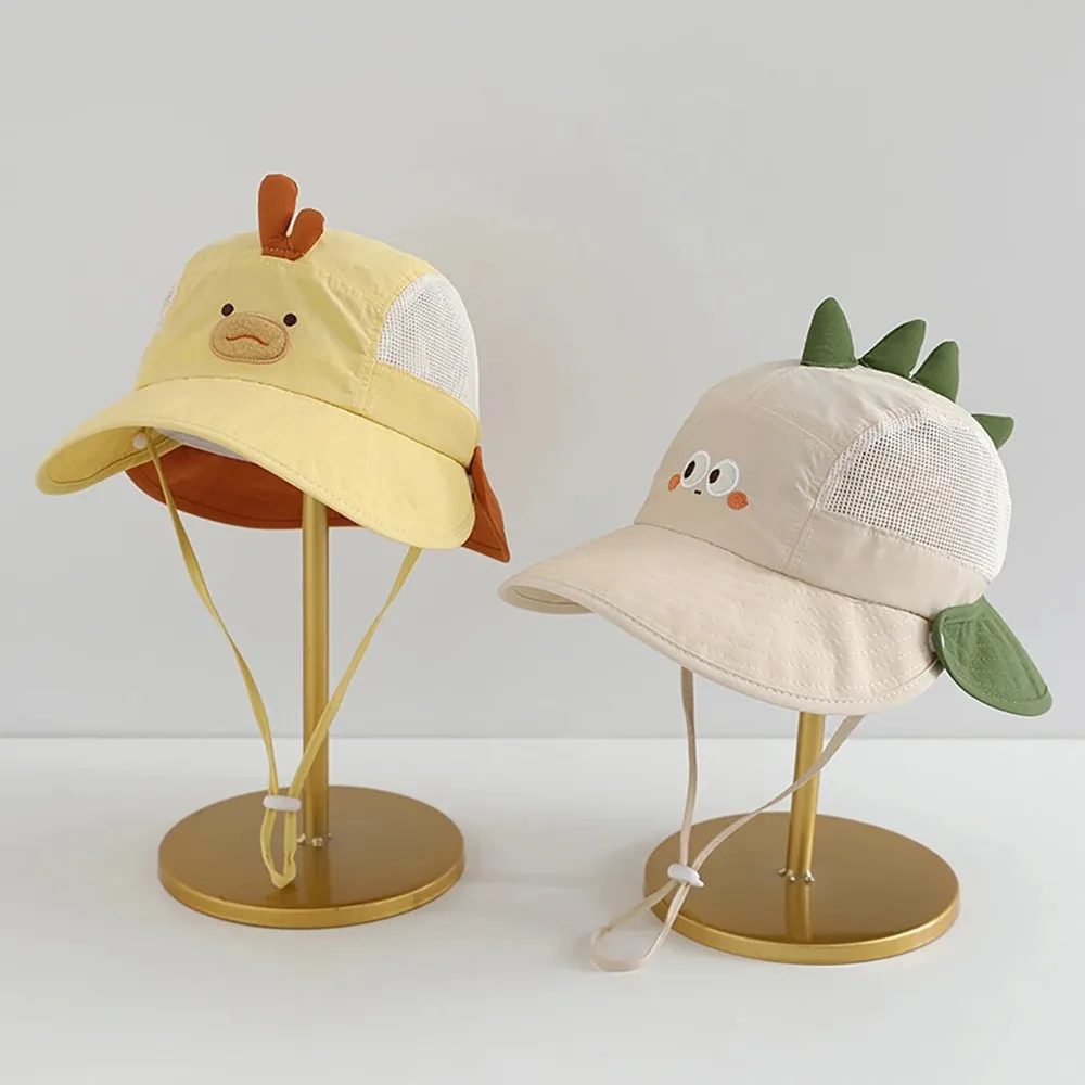 Cute Cartoon Baby Fisherman Ha - Kids Outdoor Hat avis et prix