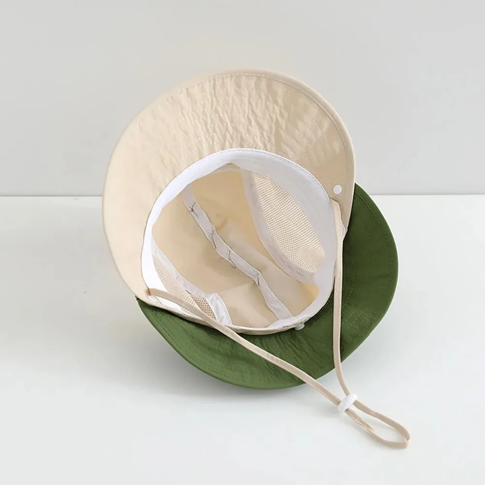 Cute Cartoon Baby Fisherman Ha - Kids Outdoor Hat avis et prix