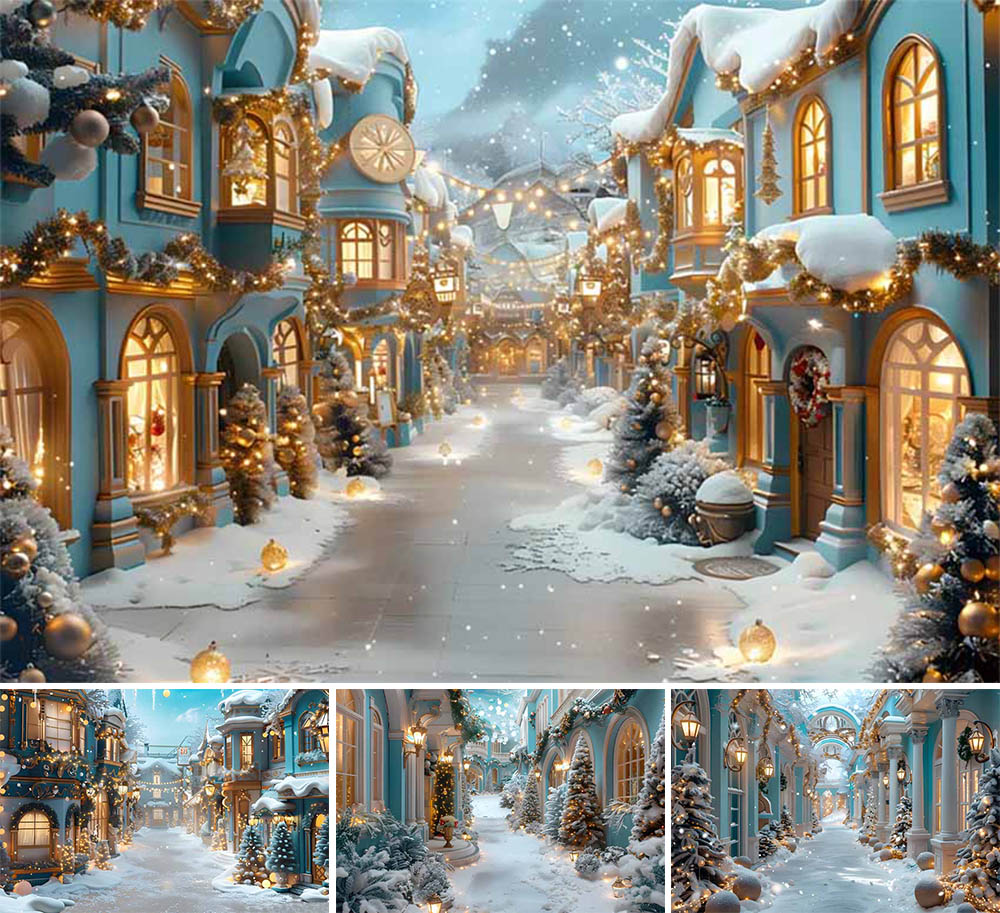 Mehofond Christmas Snow Street - Kids Outdoor Treehouse avis et prix