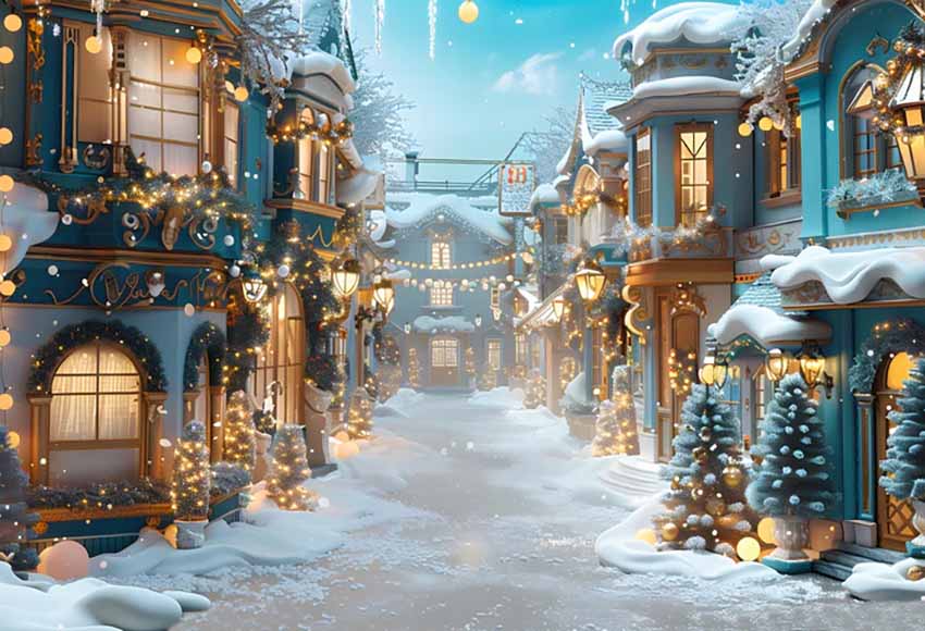 Mehofond Christmas Snow Street - Kids Outdoor Treehouse avis et prix