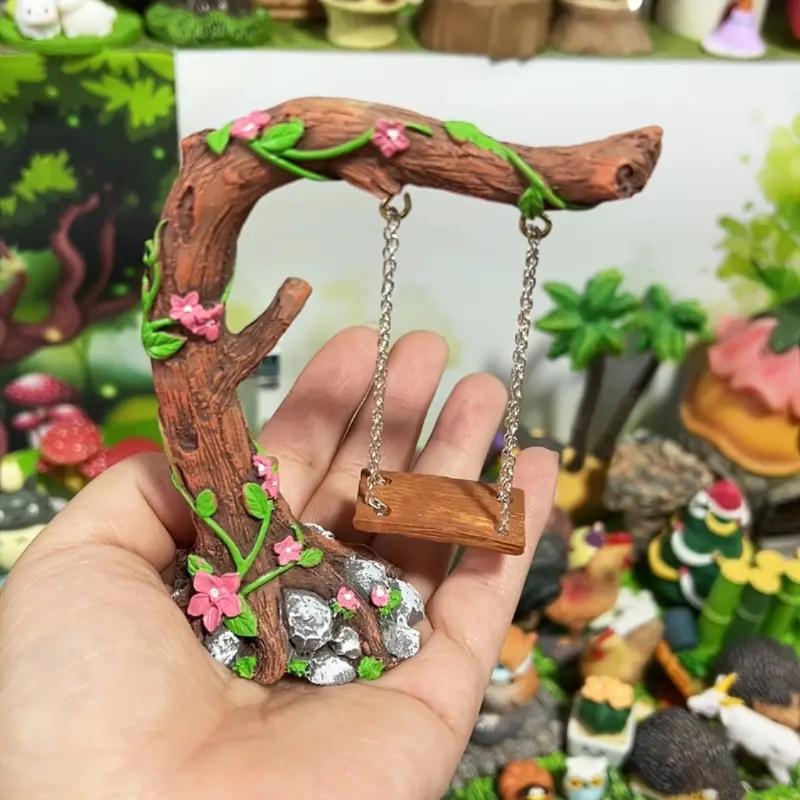 Miniature Fairy Garden Swing S - Kids Outdoor Fairy Garden avis et prix
