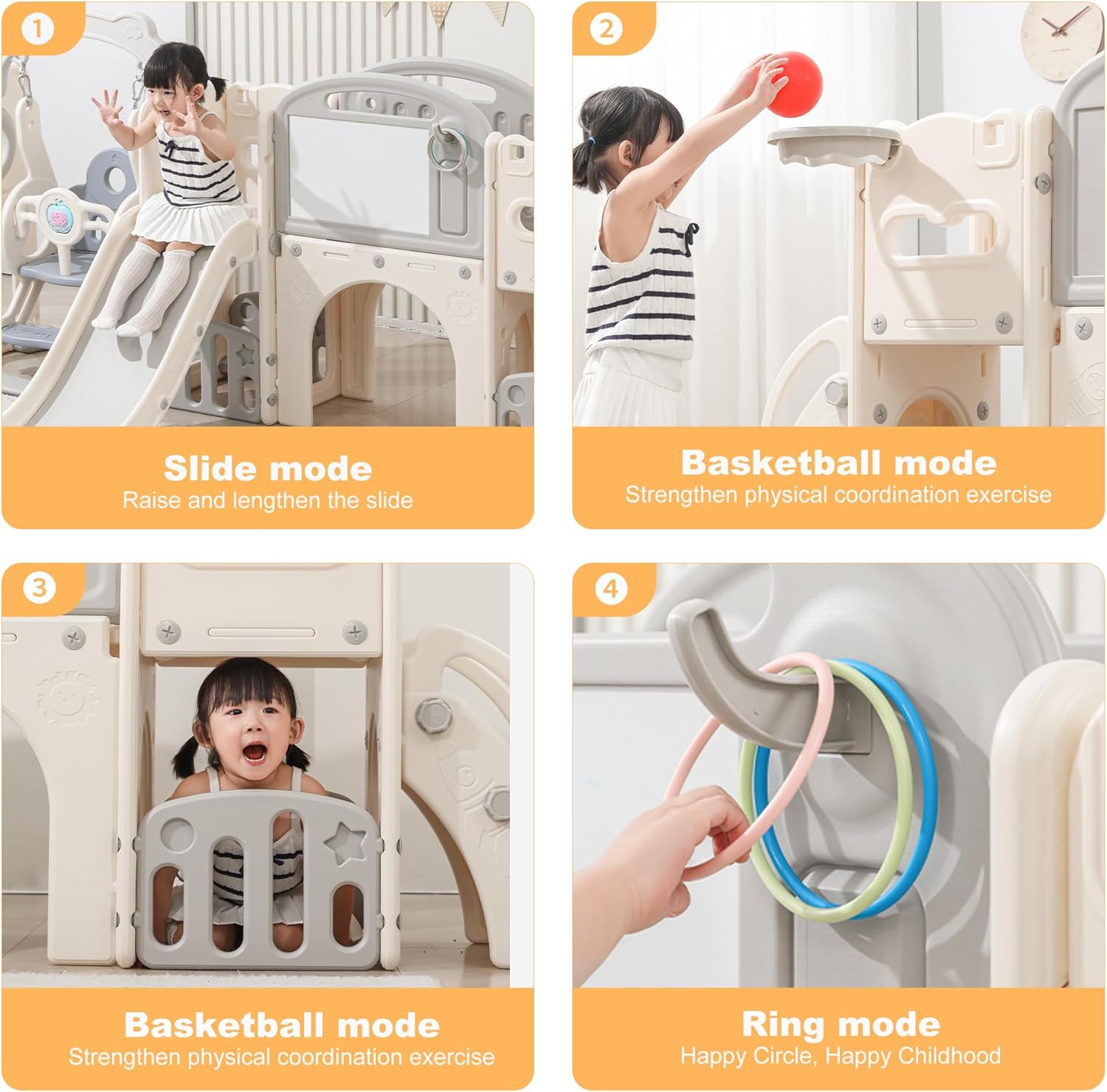 Toddler Slide Set 12 in 1, Kid - Kids Outdoor Slide Set avis et prix
