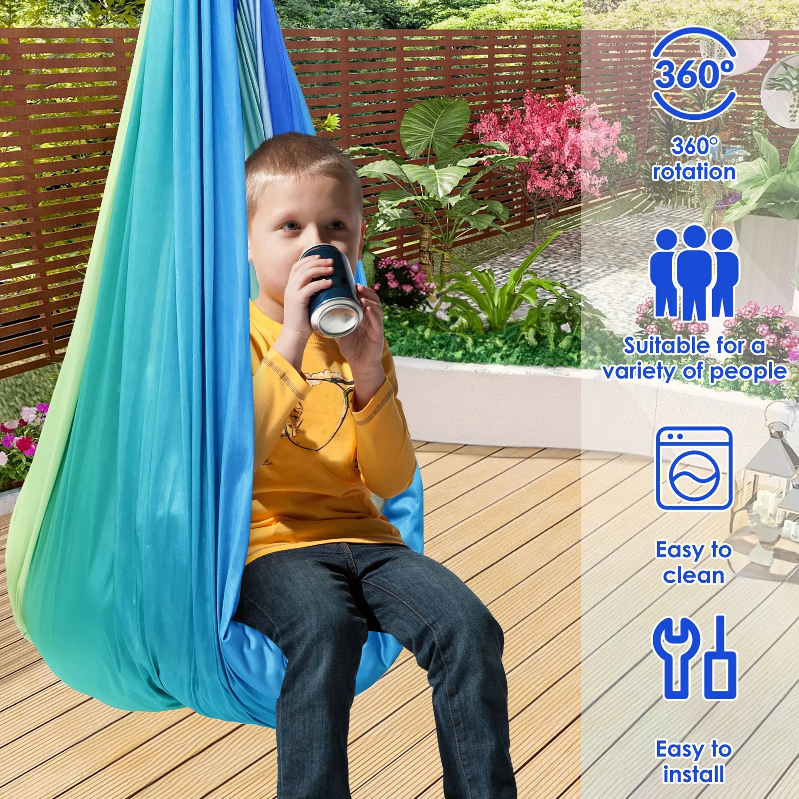 Sensory Swing Comfortable Kids - Kids Outdoor Furniture avis et prix