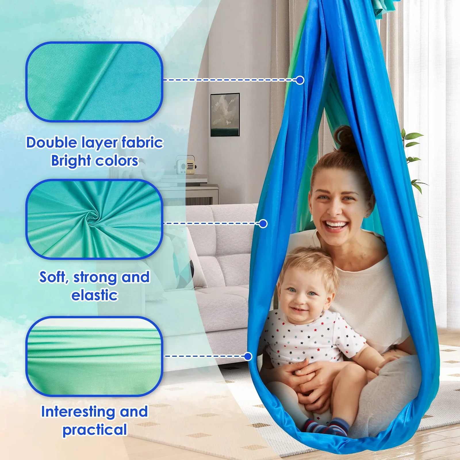 Sensory Swing Comfortable Kids - Kids Outdoor Furniture avis et prix