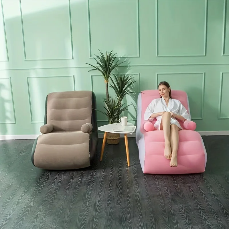 Inflatable Lazy Sofa Flocking  - Kids Outdoor Lounge Furniture avis et prix